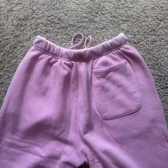 Elwood Pink Sweatpants โ 100% Cotton French Terry | Size S - Picture 7 of 8